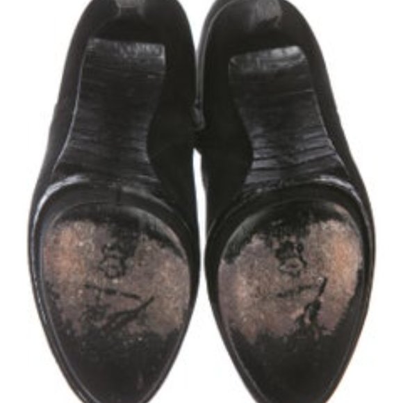 BRIAN ATWOOD Suede Platform Knee-High Boots Size: 8 - Picture 5 of 7